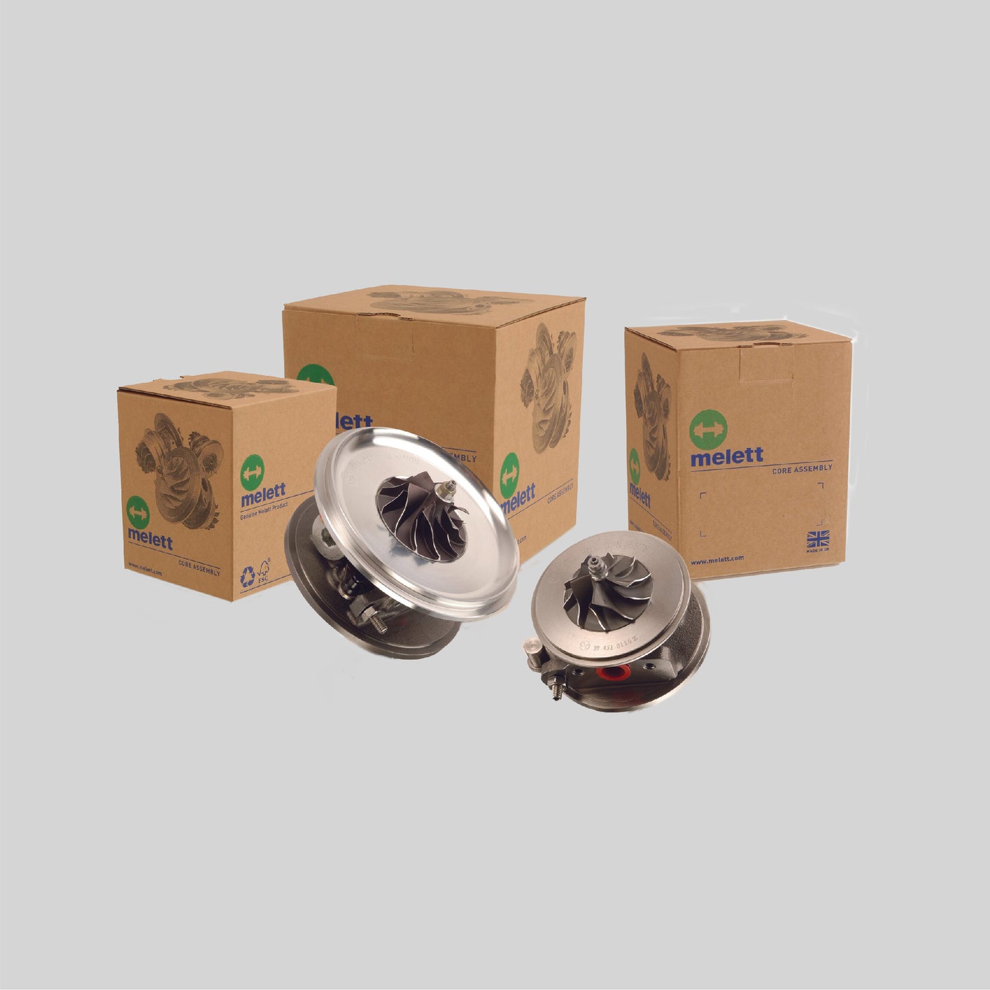 Melett Turbo Core Assembly