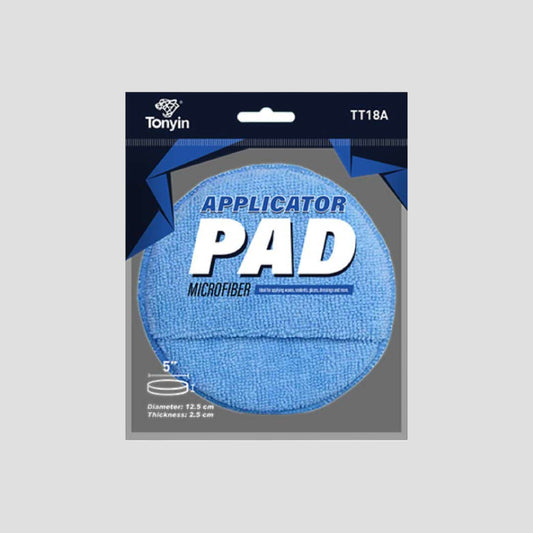 CAR WAX POLISHING MICROFIBER SPONGE PAD WITH POCKET