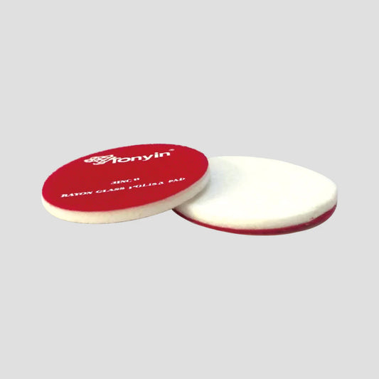 3 INCH RAYON GLASS POLISH PAD