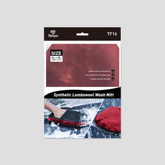 SINGLE SIDE MICROFIBER WASH MITT