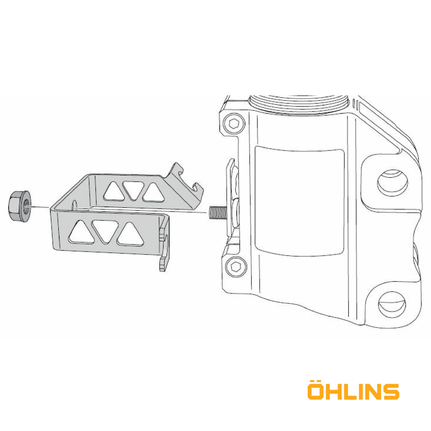 Öhlins Adaption Kit For Mitsubishi Lancer Evo 4-6